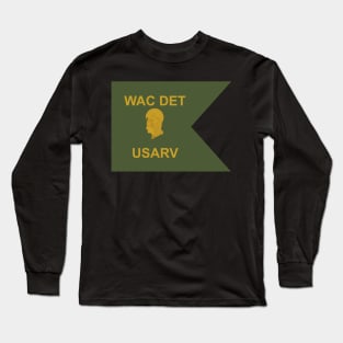 Guidon - WAC DET - USARV Long Sleeve T-Shirt